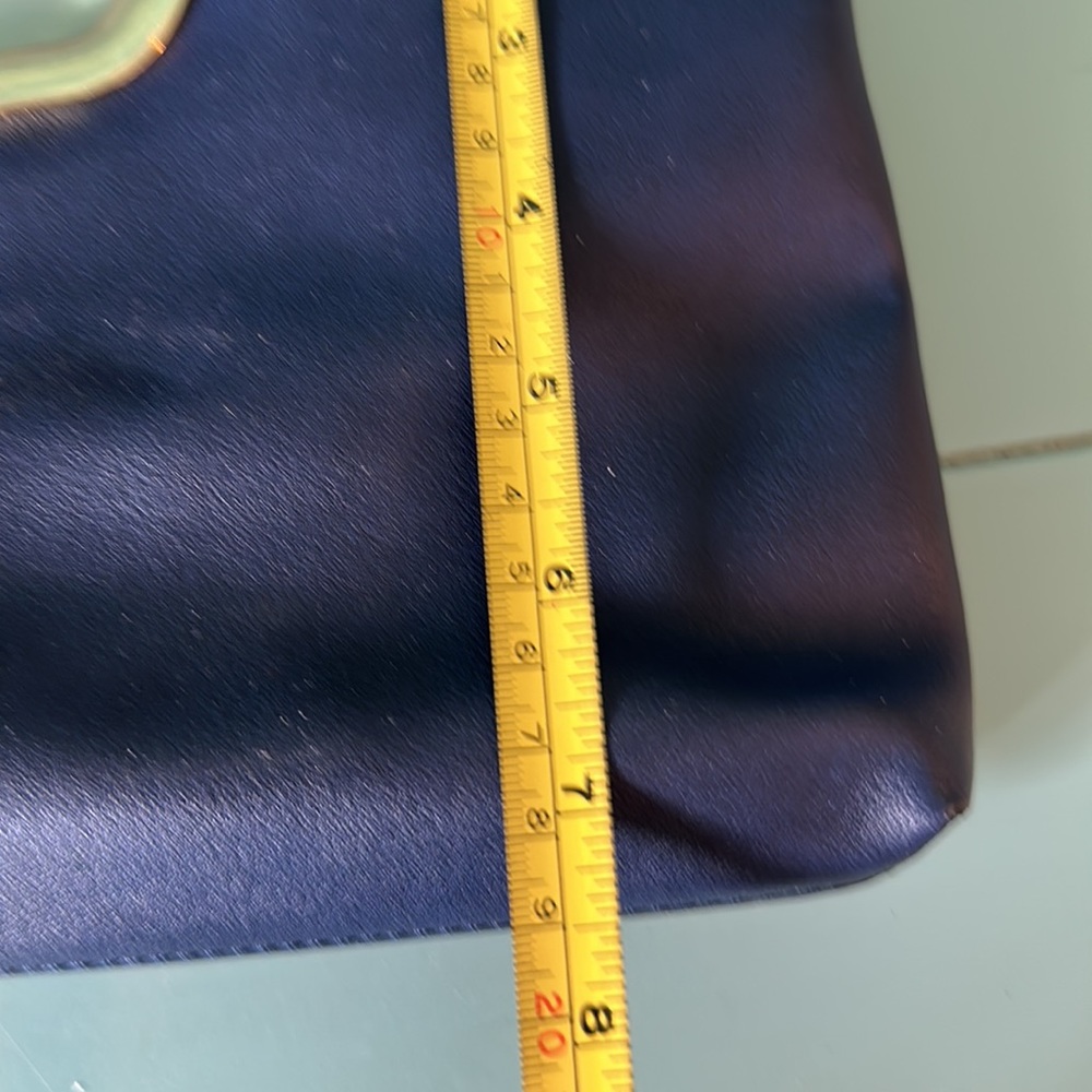Imoshion Navy Flower embellished clutch/crossbody/shoulder bag - Picture 8 of 11